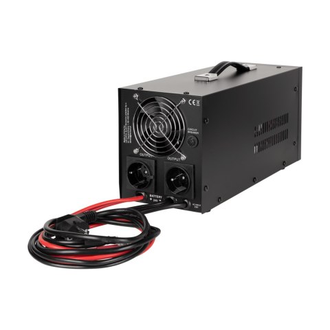 Zasilacz awaryjny KEMOT PROsinus-1500/24-LFP4 przetwornica z czystym przebiegiem sinusoidalnym i funkcją ładowania 24V 230V 15 Zasilacz awaryjny KEMOT PROsinus-1500/24-LFP4 przetwornica z czystym przebiegiem sinusoidalnym i funkcją ładowania 24V 230V 15