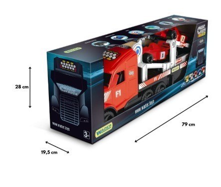Zestaw pojazdów magic truck action formula 1