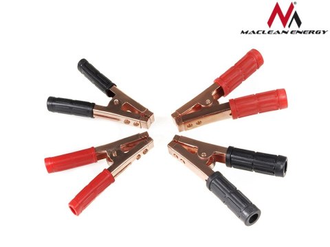 MCE37 Krokodylki 600A, miedziowane - 2 sztuki