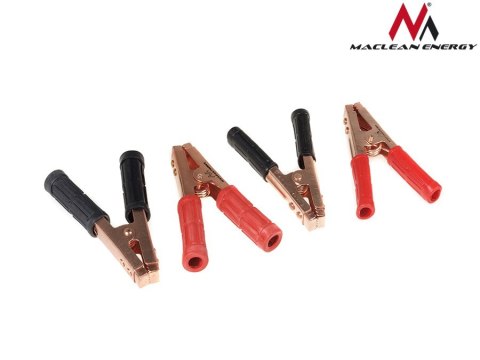 MCE37 Krokodylki 600A, miedziowane - 2 sztuki