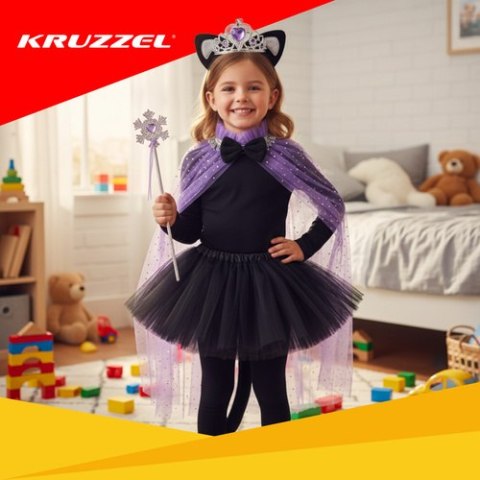 Strój kotek - zestaw 7el. Kruzzel 26474