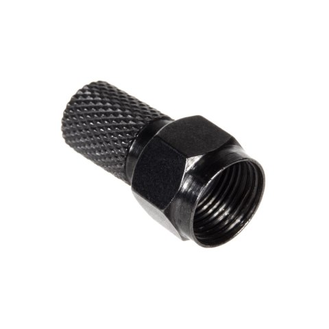 Wtyk F satelitarny Maclean, TV system, RG5.9, RG6, 6.8mm, nikiel z uszczelką, profesjonalny, czarny, MCTV-903 Wtyk F satelitarny Maclean, TV system, RG5.9, RG6, 6.8mm, nikiel z uszczelką, profesjonalny, czarny, MCTV-903