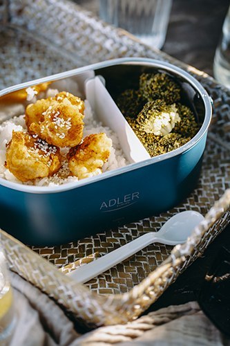 AD 4505 blue Pojemnik na żywność - podgrzewany - metalowy pojemnik