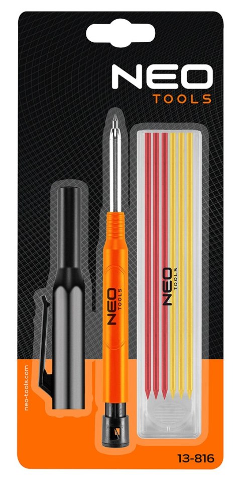 Ołówek, rysik automatyczny z temperówką plus 12 wkładów