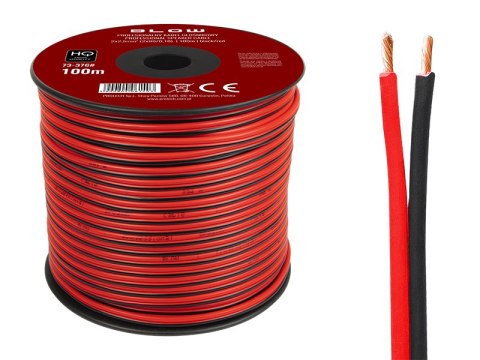 73-376# Przewód głośnikowy 2x2,50mm czarno-czerwony