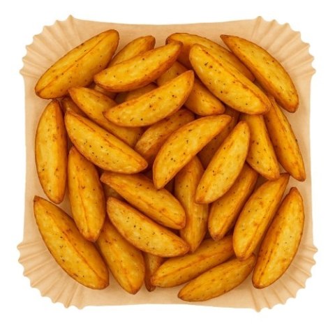 AD 6733 Papierowe wkłady do frytkownicy powietrznej | 100 szt. | 23 cm | do 240°c | biodegradowalne