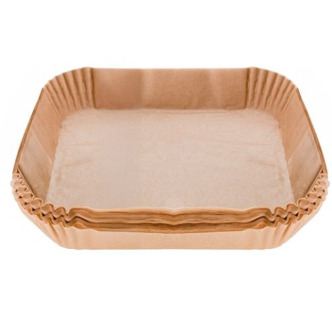 AD 6733 Papierowe wkłady do frytkownicy powietrznej | 100 szt. | 23 cm | do 240°c | biodegradowalne