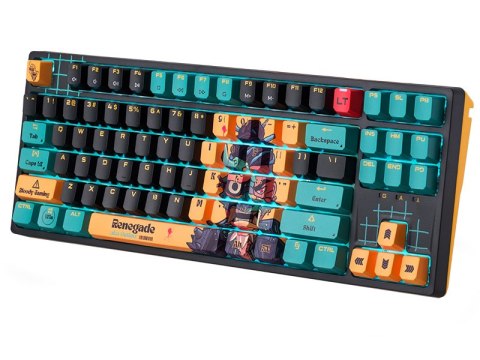 Klawiatura mechaniczna A4TECH BLOODY AT87 RENEGADE USB (Alpha Switches)