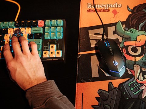 Klawiatura mechaniczna A4TECH BLOODY AT87 RENEGADE USB (Alpha Switches)