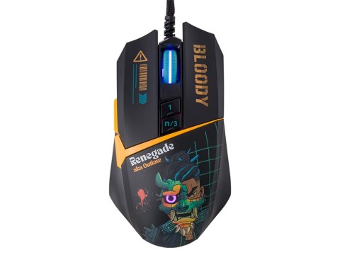 Mysz A4TECH BLOODY W63 Max RENEGADE Midnight USB Activated