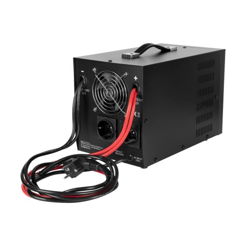 Zasilacz awaryjny KEMOT PROsinus-1500-LFP4 przetwornica z czystym przebiegiem sinusoidalnym i funkcją ładowania 12V 230V 1500V