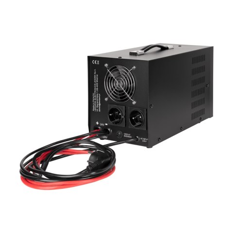 Zasilacz awaryjny KEMOT PROsinus-2600/24-LFP4 przetwornica z czystym przebiegiem sinusoidalnym i funkcją ładowania 24V 230V 26 Zasilacz awaryjny KEMOT PROsinus-2600/24-LFP4 przetwornica z czystym przebiegiem sinusoidalnym i funkcją ładowania 24V 230V 26