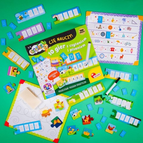 Zestaw carotina - 10 gier z czytaniem i pisaniem Zestaw carotina - 10 gier z czytaniem i pisaniem