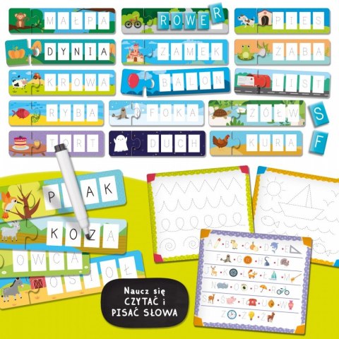 Zestaw carotina - 10 gier z czytaniem i pisaniem Zestaw carotina - 10 gier z czytaniem i pisaniem