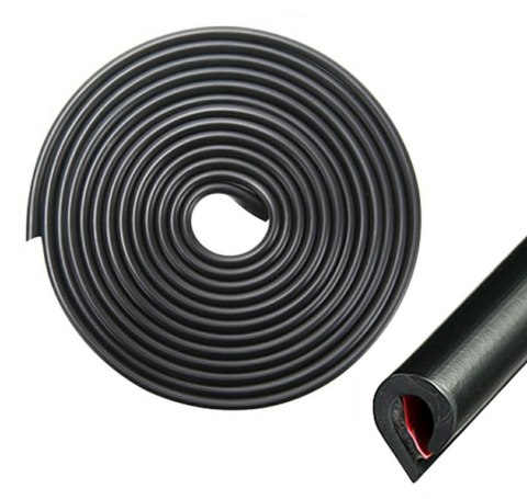 AG679F Listwa ochronna na drzwi 5m black AG679F Listwa ochronna na drzwi 5m black