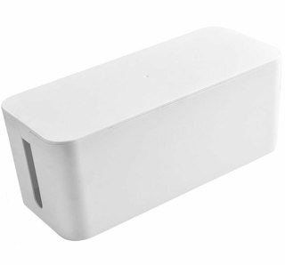 AG963A Organizer na kable listwy biały