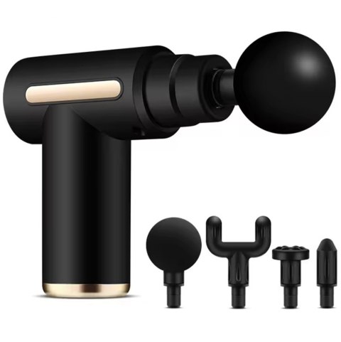 DA297 Pistolet do masażu 4 głowice