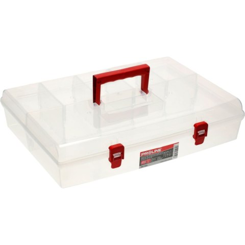 Organizer z rączką, 6 przegród,400x298x85, proline
