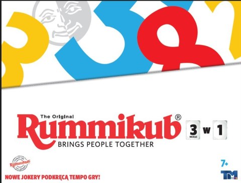 Gra rummikub 3w1