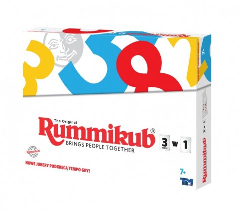 Gra rummikub 3w1