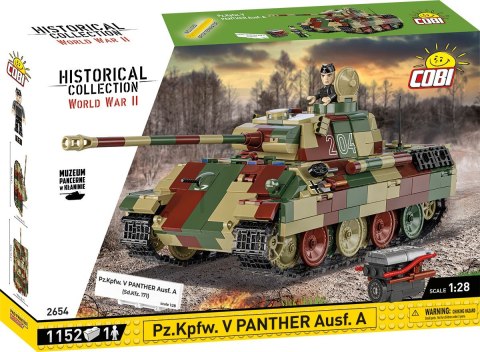 Klocki pz.kpfw.v panther ausf.a 1152 klocki