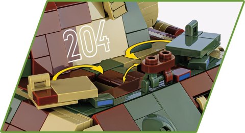 Klocki pz.kpfw.v panther ausf.a 1152 klocki