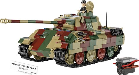 Klocki pz.kpfw.v panther ausf.a 1152 klocki