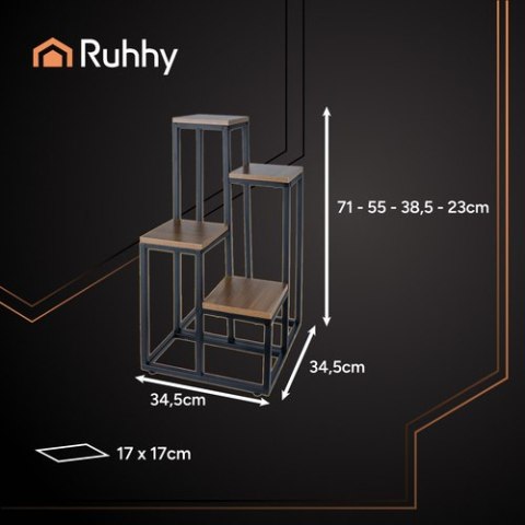 Kwietnik stojący 69 cm Ruhhy 25997