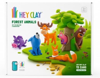 Masa plastyczna hey clay zestaw zwierzęta leśne