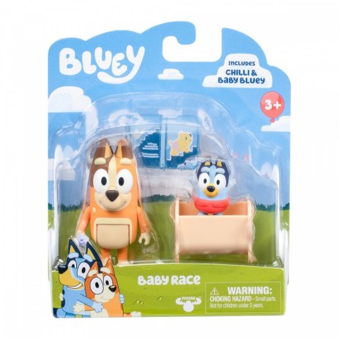 Zestaw figurek bluey 2-pak baby bluey i chilli Zestaw figurek bluey 2-pak baby bluey i chilli
