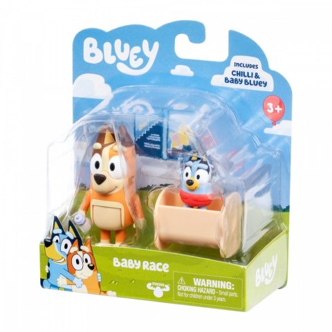 Zestaw figurek bluey 2-pak baby bluey i chilli Zestaw figurek bluey 2-pak baby bluey i chilli