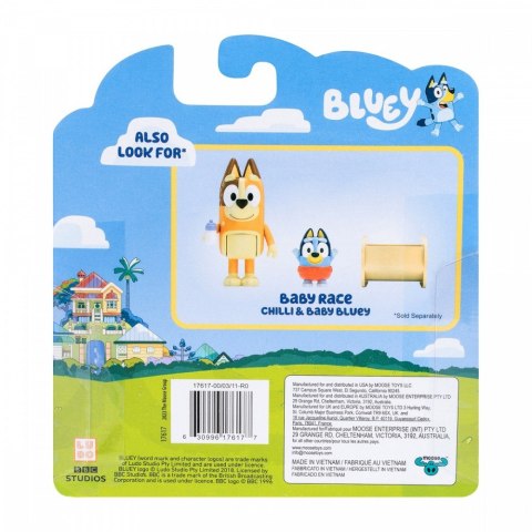 Zestaw figurek bluey 2-pak baby bluey i chilli Zestaw figurek bluey 2-pak baby bluey i chilli