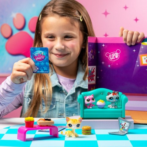 Zestaw figurek littlest pet shop g7 s3 podwieczorek