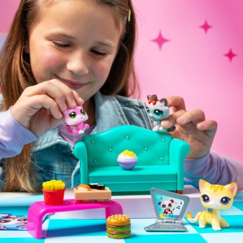 Zestaw figurek littlest pet shop g7 s3 podwieczorek