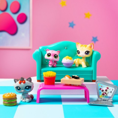 Zestaw figurek littlest pet shop g7 s3 podwieczorek