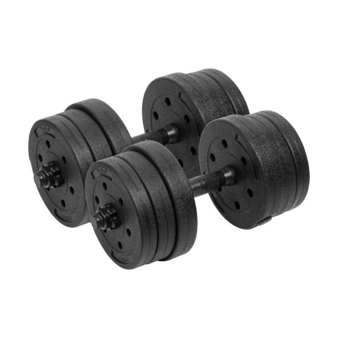 Hantle bitumiczne regulowane 2x10kg REBEL ACTIVE Hantle bitumiczne regulowane 2x10kg REBEL ACTIVE