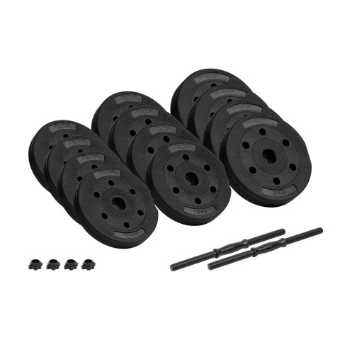 Hantle bitumiczne regulowane 2x10kg REBEL ACTIVE Hantle bitumiczne regulowane 2x10kg REBEL ACTIVE