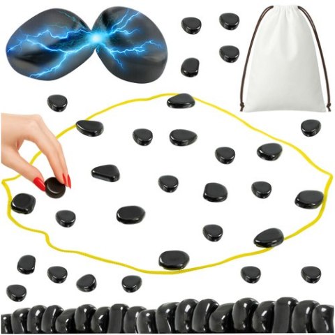 Kamienie magnetyczne do gry 40szt. Kruzzel 26602