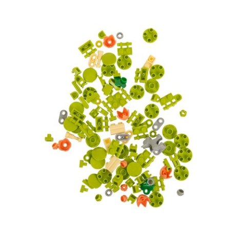 Klocki konstrukcyjne - kwiaty 172el. 26459