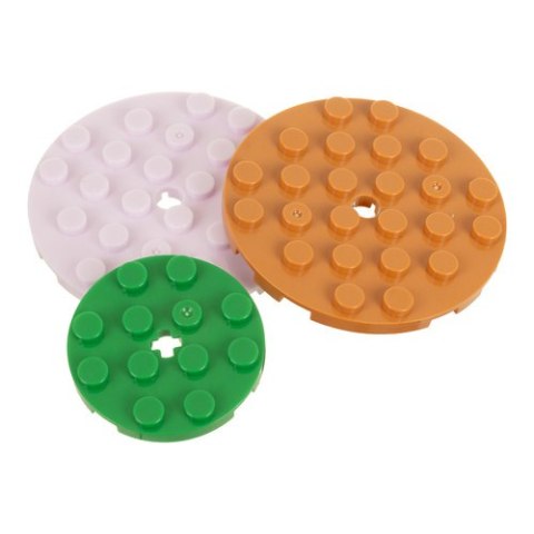 Klocki konstrukcyjne - kwiaty 172el. 26459