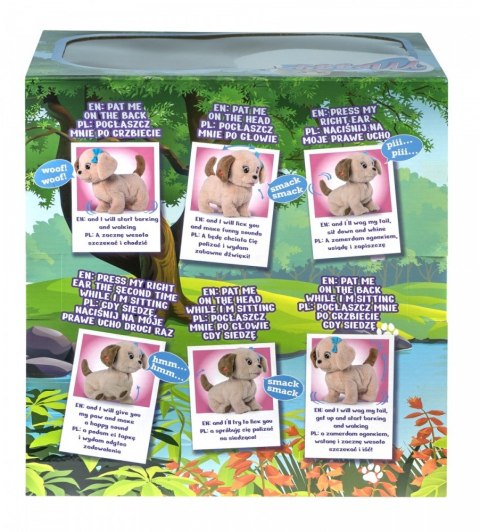 Maskotka interaktywna puppy luv piesek labrador meggy