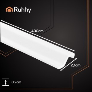 Uszczelka antyprzeciągowa biała Ruhhy 26271