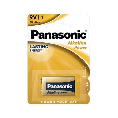 Bateria alkaliczna Panasonic BRONZE LR9V 1szt./bl. Bateria alkaliczna Panasonic BRONZE LR9V 1szt./bl.
