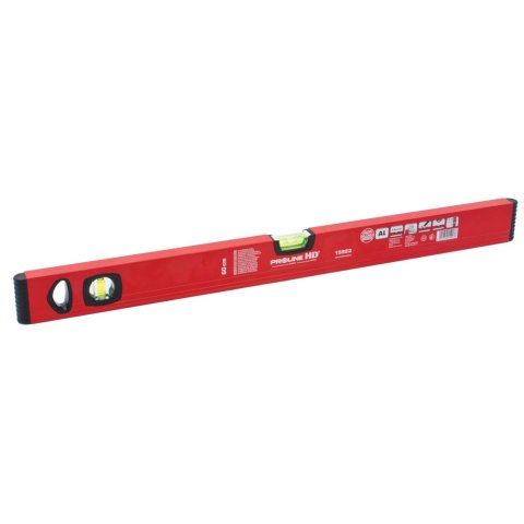 Poziomnica alu, 2 lib., d.0,5mm/1m, 180cm, proline hd