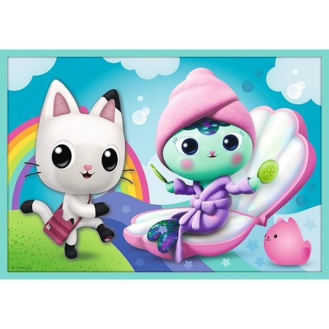 Puzzle - 10w1 - W świecie Gabi - Koci Domek Gabi - Trefl 96003 Puzzle - 10w1 - W świecie Gabi - Koci Domek Gabi - Trefl 96003