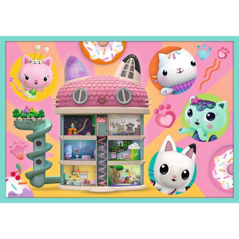 Puzzle - 10w1 - W świecie Gabi - Koci Domek Gabi - Trefl 96003 Puzzle - 10w1 - W świecie Gabi - Koci Domek Gabi - Trefl 96003