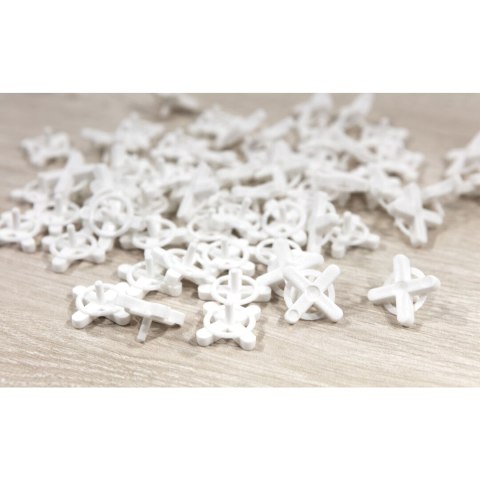 Krzyżyki dystansowe z kółkiem 3.0 mm, 100 szt.