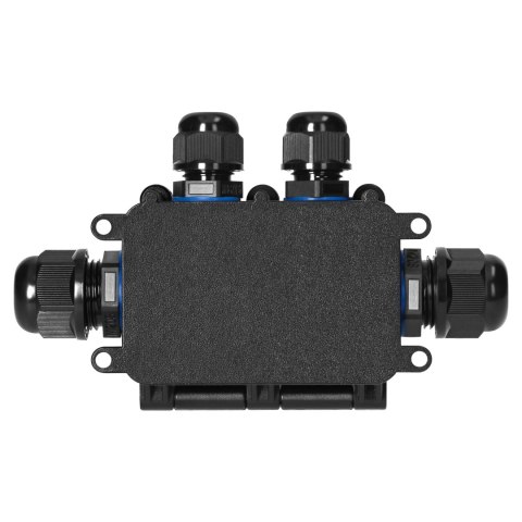 Puszka n/t HD IP68, 0,75-4,0mm? ,2 dławnice M20, 2 dławnice M16, układ T