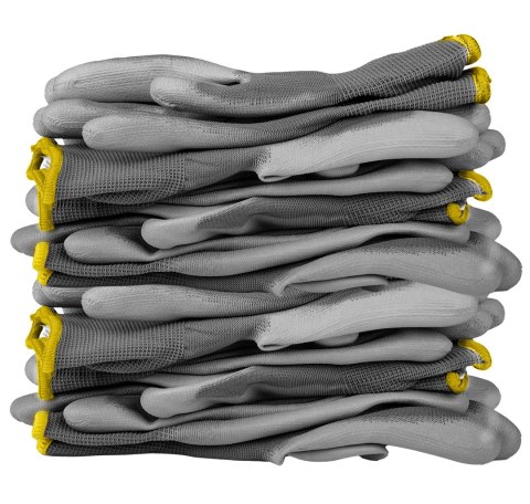 Rękawice robocze, poliester pokryty PU, 4131X, rozmiar 10 Rękawice robocze, poliester pokryty PU, 4131X, rozmiar 10