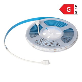 Taśma LED COB 12V, 840L/m, 422lm/m, 15W/m, IP20, RGB, 5m